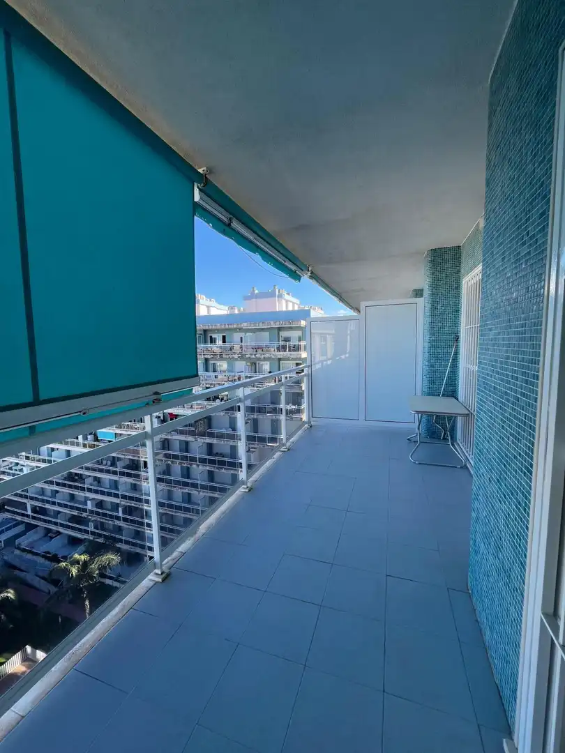 Terraza de Apartamento de alquiler en Gandia con Aire acondicionado, Calefacción y Jardín privado