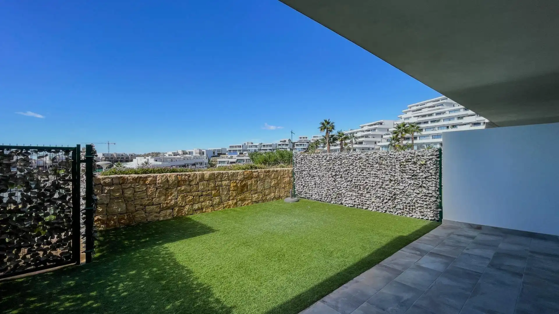 Terrasse von Dachboden zum Verkauf in Finestrat mit Klimaanlage, Terrasse und Möbliert