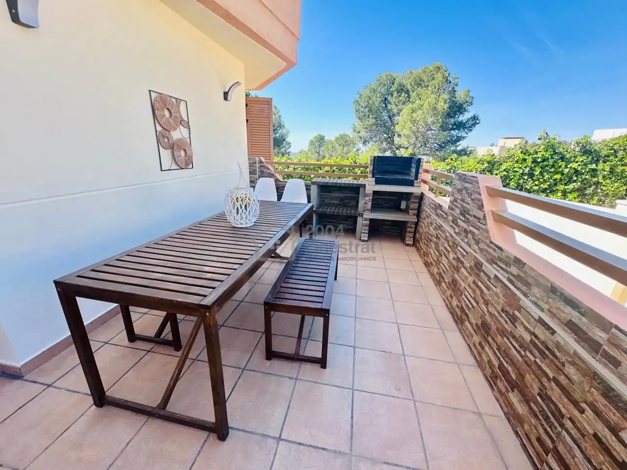 Terraza de Planta baja de alquiler en Callosa d'en Sarrià con Aire acondicionado, Terraza y Amueblado