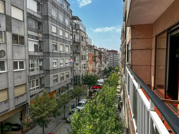 Exterior view of Flat for sale in Vigo   with Heating, Parquet flooring and Terrace