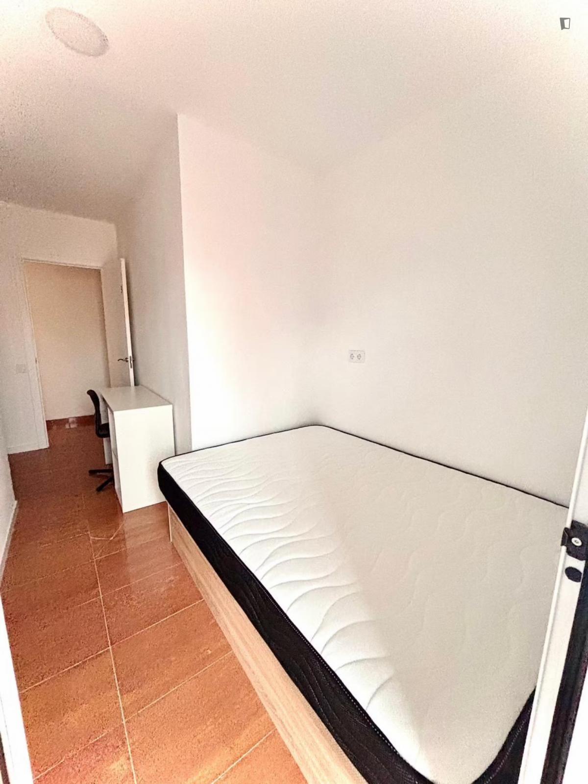 Bedroom of Apartment to share in  Barcelona Capital  with Furnished, Washing machine and Balcony