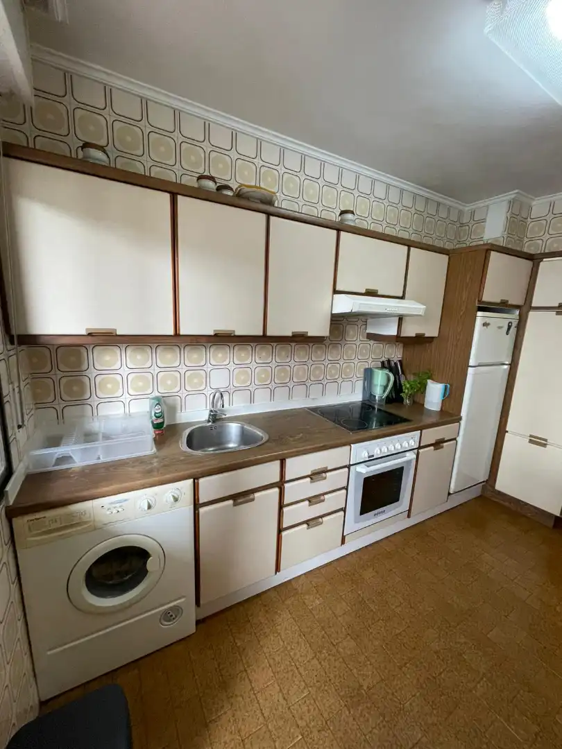 Kitchen of Flat for sale in Barakaldo   with Heating, Parquet flooring and Terrace