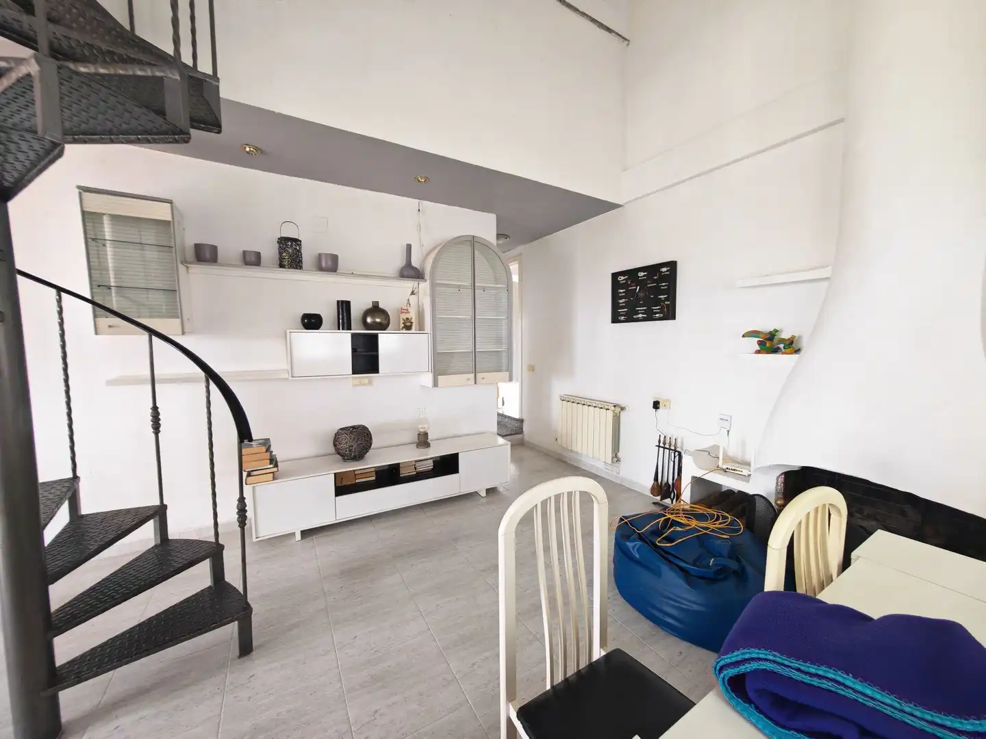 Sala d'estar de Pis per a compartir en Residencial Blanes - Vistamar