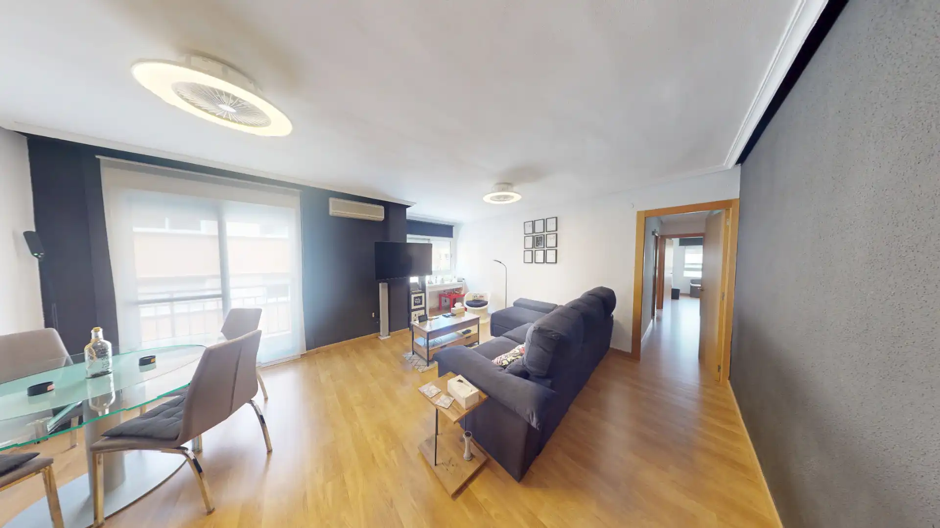 Sala d'estar de Pis en venda en Alicante / Alacant amb Aire condicionat, Calefacció i Terrassa