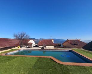 Swimming pool of Country house for sale in Bigues i Riells  with Heating, Terrace and Swimming Pool