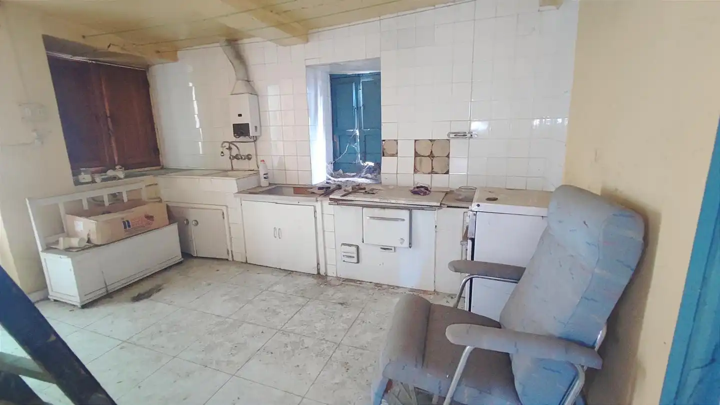 Cocina de Casa o chalet en venta en Aller con Balcón
