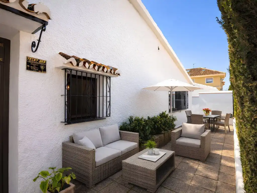 Terraza de Casa o chalet en venta en Fuengirola con Aire acondicionado, Amueblado y Horno