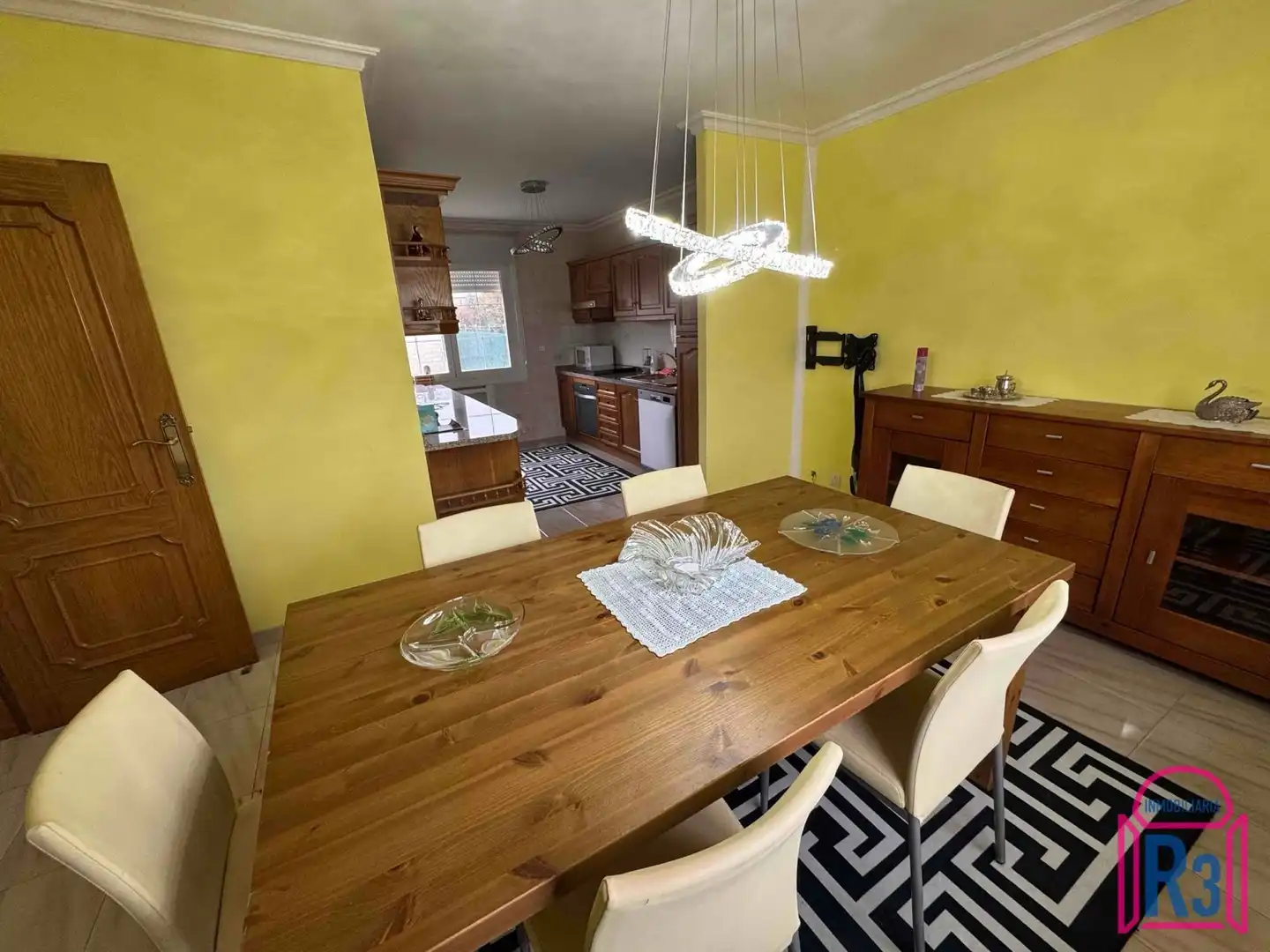 Comedor de Casa o chalet en venta en San Andrés del Rabanedo con Calefacción y Piscina