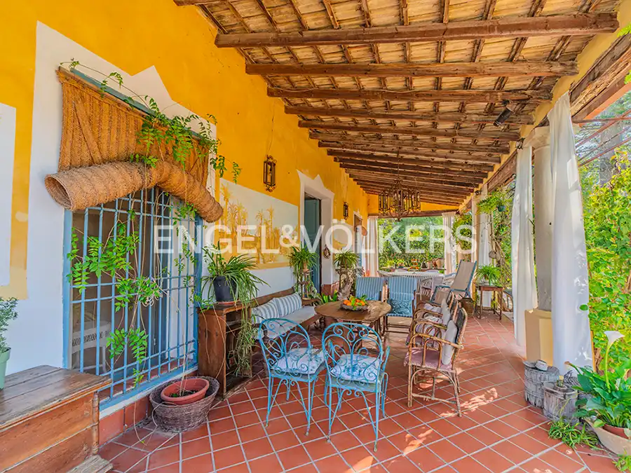 Terrassa de Casa o xalet en venda en Elche / Elx amb Calefacció, Jardí privat i Terrassa