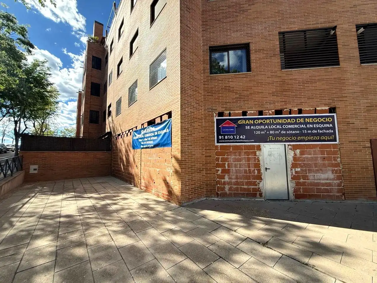 Vista exterior de Local de alquiler en Navalcarnero