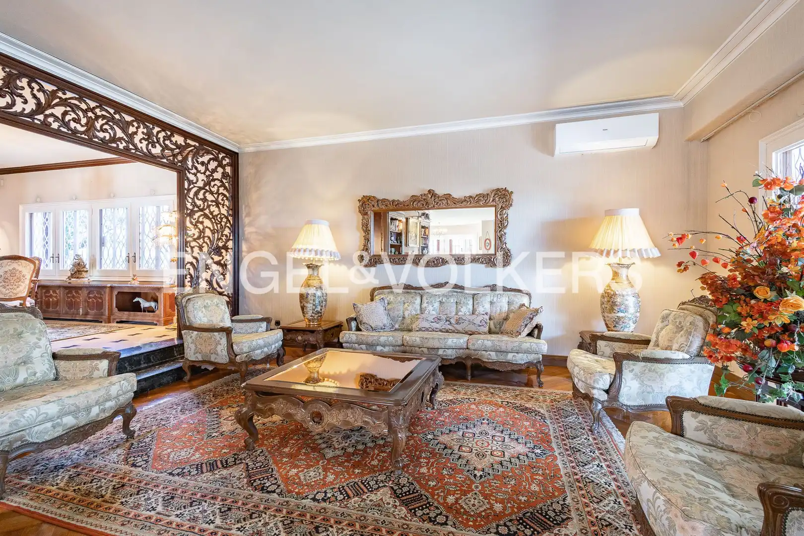 Sala de estar de Casa o chalet de alquiler en Gavà con Aire acondicionado, Calefacción y Jardín privado