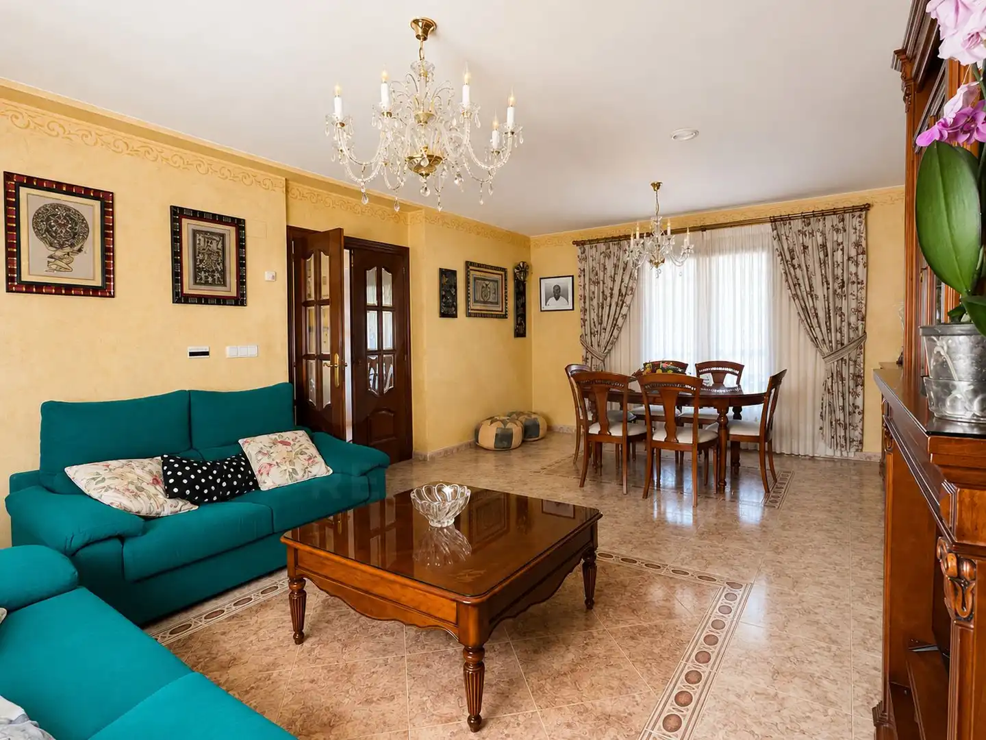 Sala de estar de Casa o chalet en venta en Burgos con Calefacción