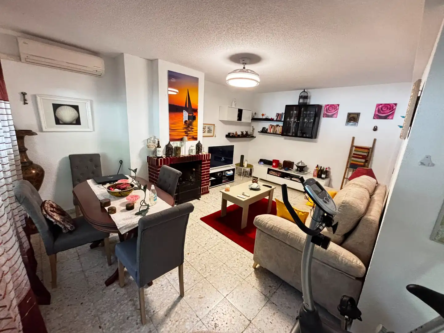 Living room of Houses for sale in Uceda  with Air Conditioner, Private garden and Terrace