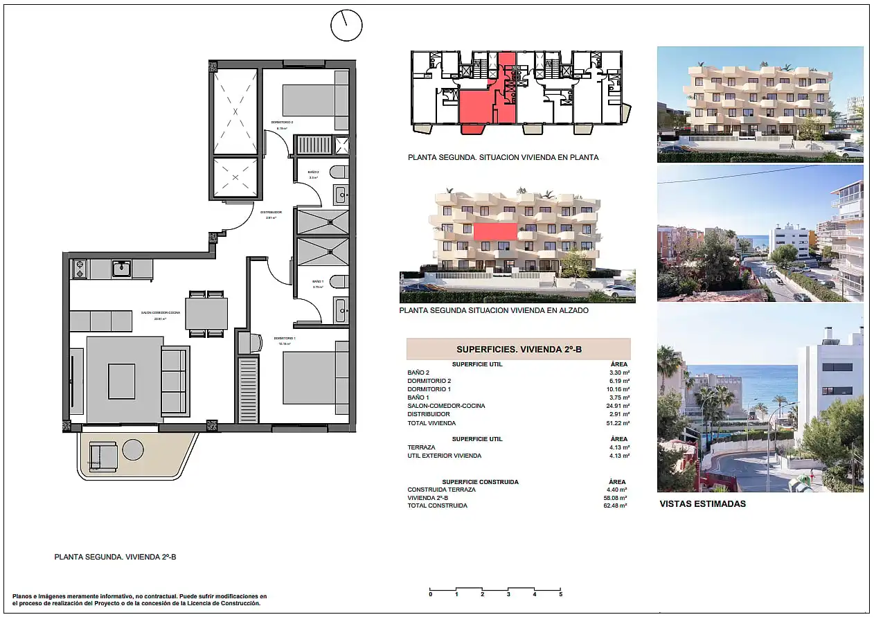 Apartamento con terraza en venta en Playa Muchavista, imagen 18