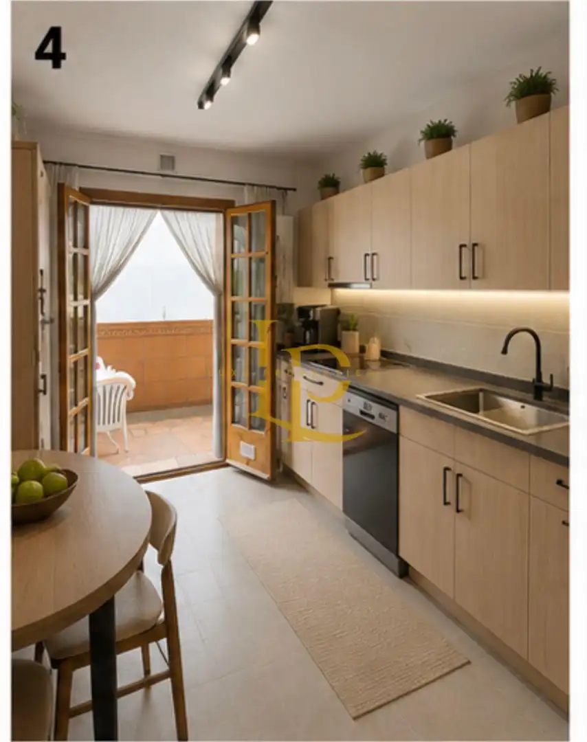 Kitchen of Houses for sale in Cerdanyola del Vallès  with Heating, Private garden and Terrace