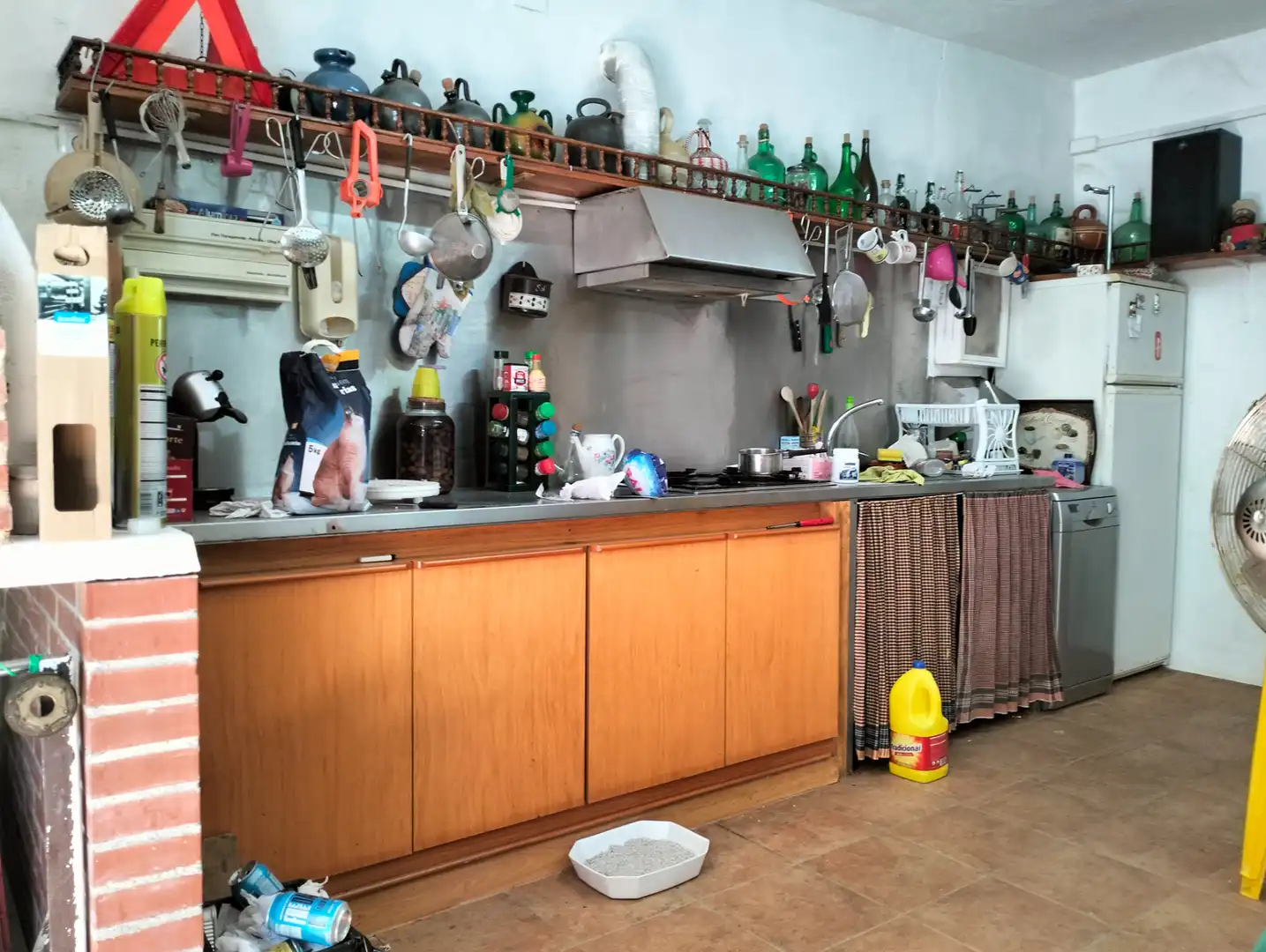 Cuina de Casa o xalet en venda en Cervià de Ter amb Jardí privat, Terrassa i Balcó