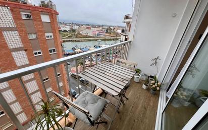 Terrasse von Wohnung zum verkauf in Cullera mit Klimaanlage, Terrasse und Balkon