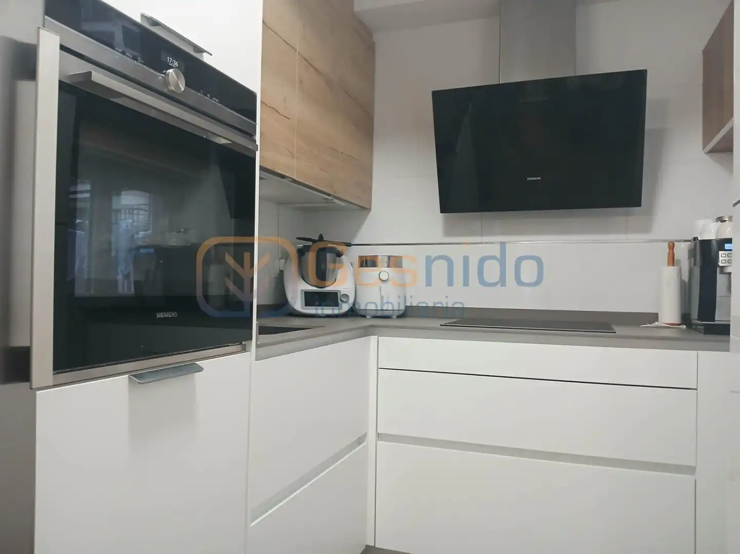 Kitchen of Flat for sale in Segovia  with Heating, Terrace and Balcony
