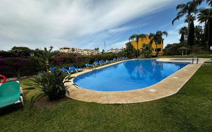 Schwimmbecken von Wohnungen zum verkauf in Mijas mit Klimaanlage und Terrasse