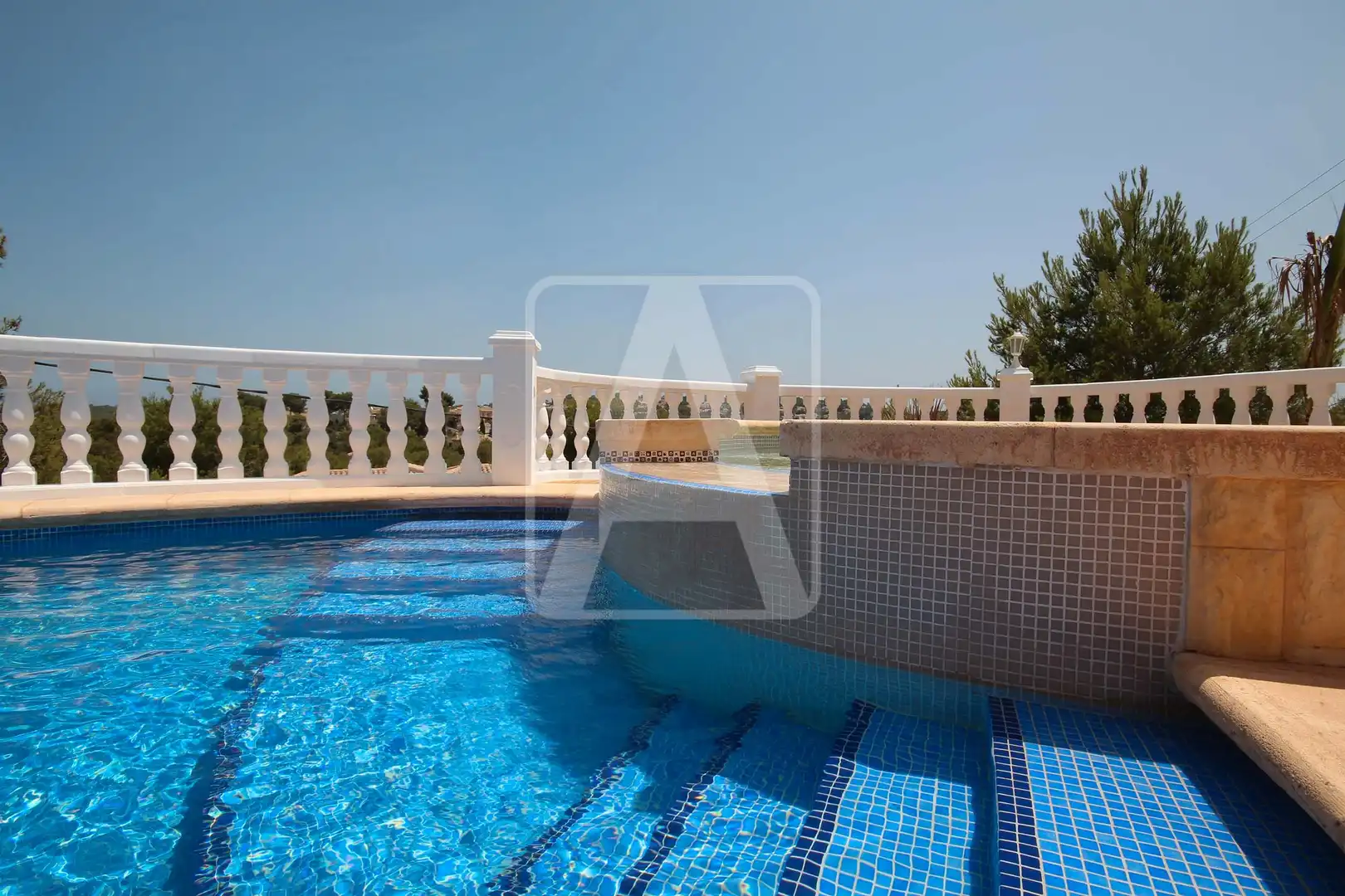 Swimming pool of Houses for sale in Jávea / Xàbia  with Air Conditioner, Heating and Private garden