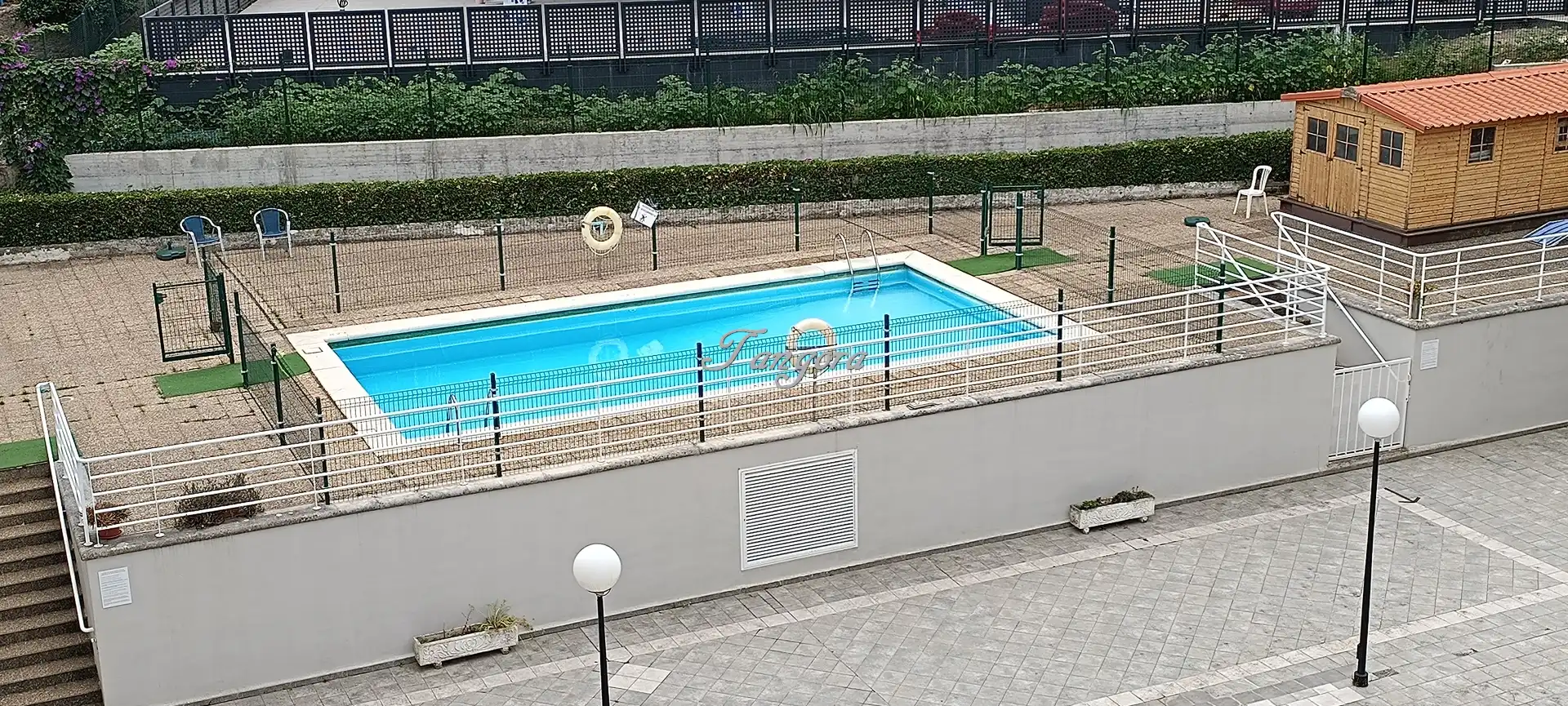 Schwimmbecken von Wohnung zur Miete in Castro-Urdiales mit Heizung, Terrasse und Möbliert