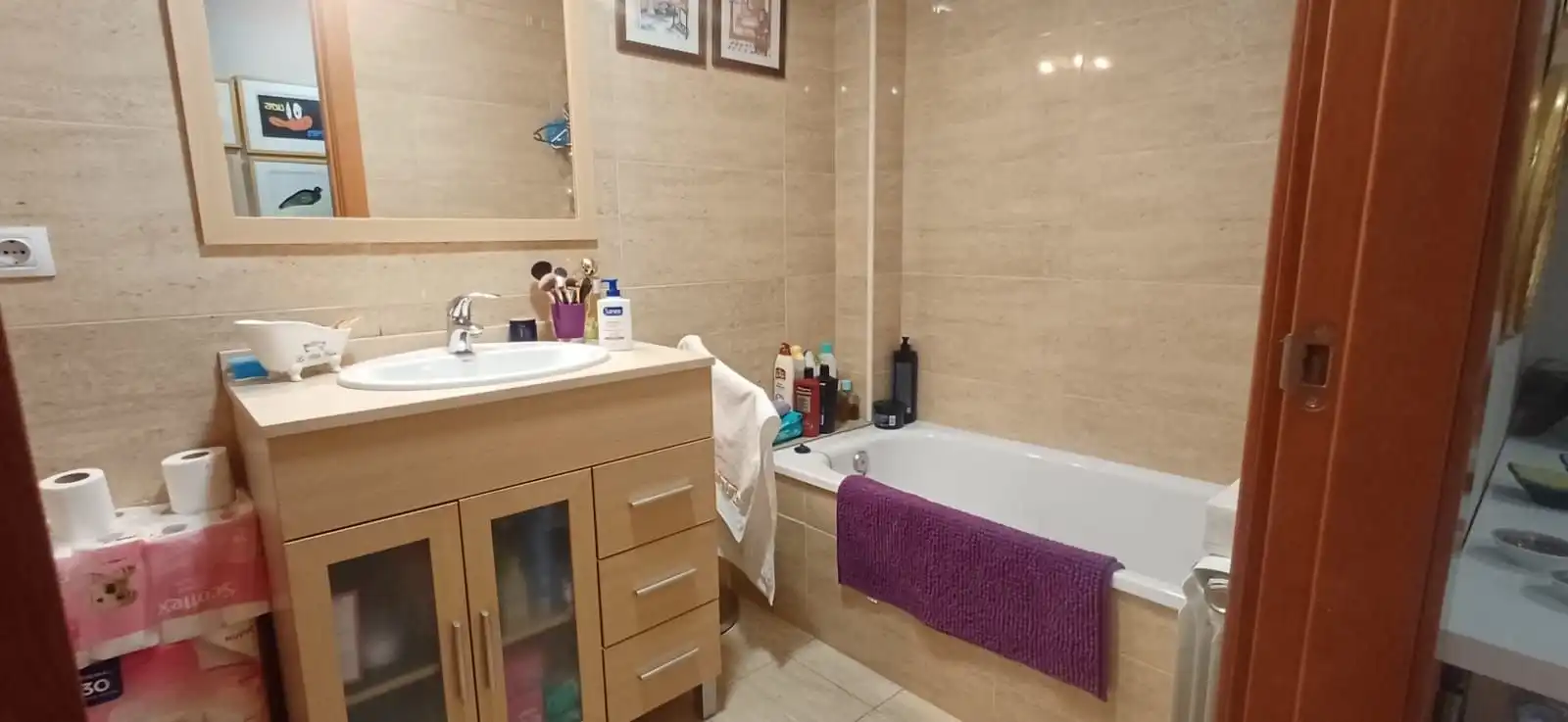 Bathroom of Apartments for sale in Torrefarrera  with Air Conditioner, Heating and Storage room