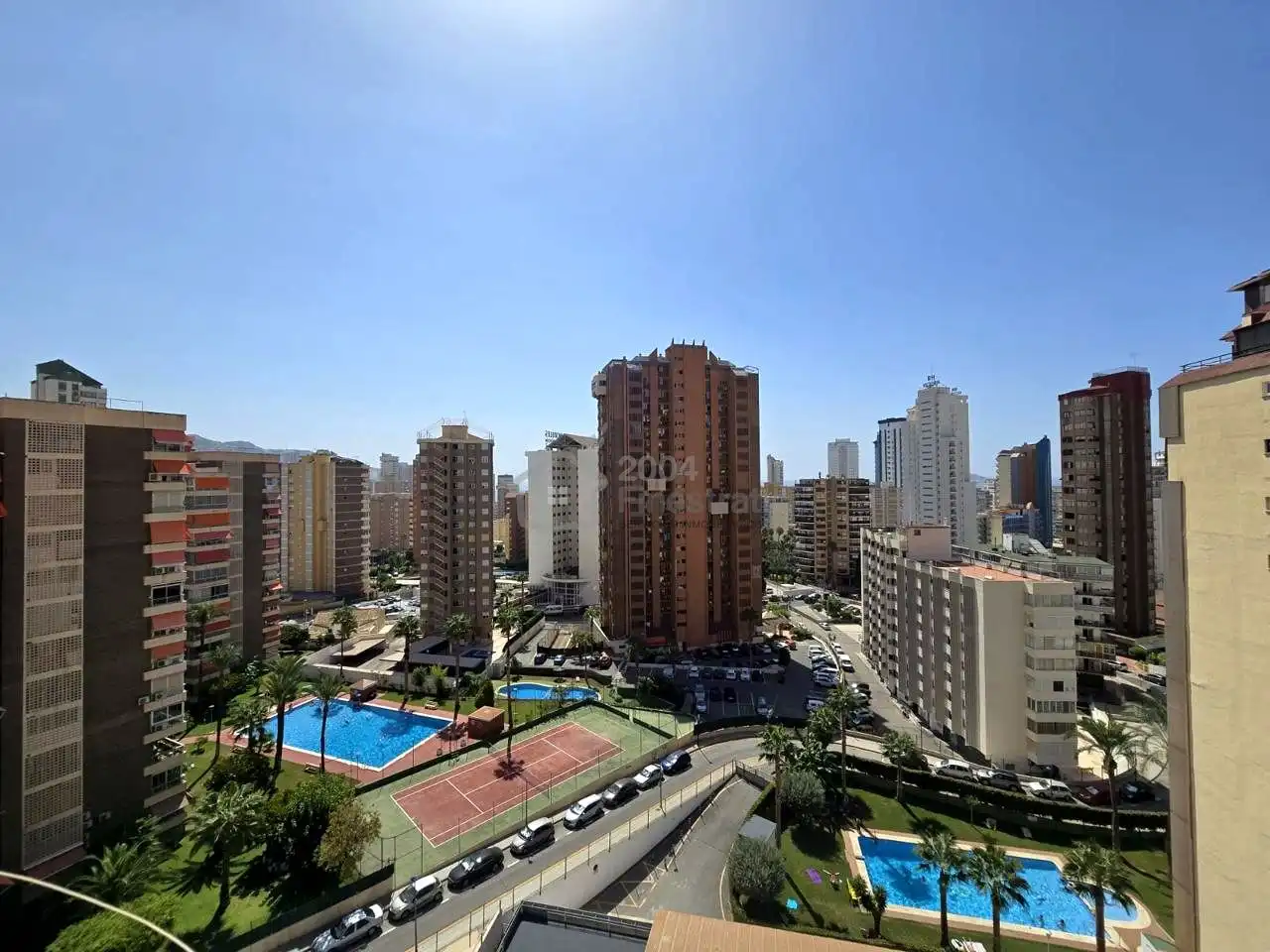 Vista exterior de Pis en venda en Benidorm amb Aire condicionat, Terrassa i Moblat