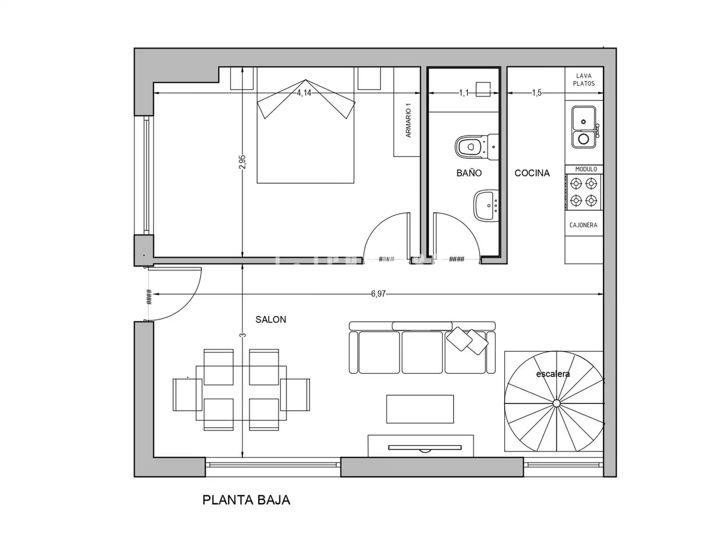 Piso en venta en Madrid con Aire acondicionado, Calefacción y Alarma
