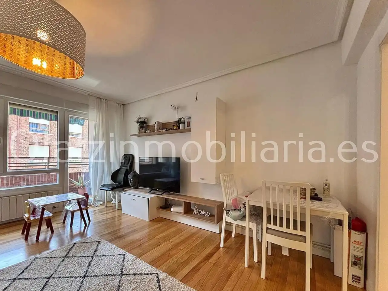 Sala de estar de Piso en venta en Zalla  con Calefacción, Terraza y Trastero