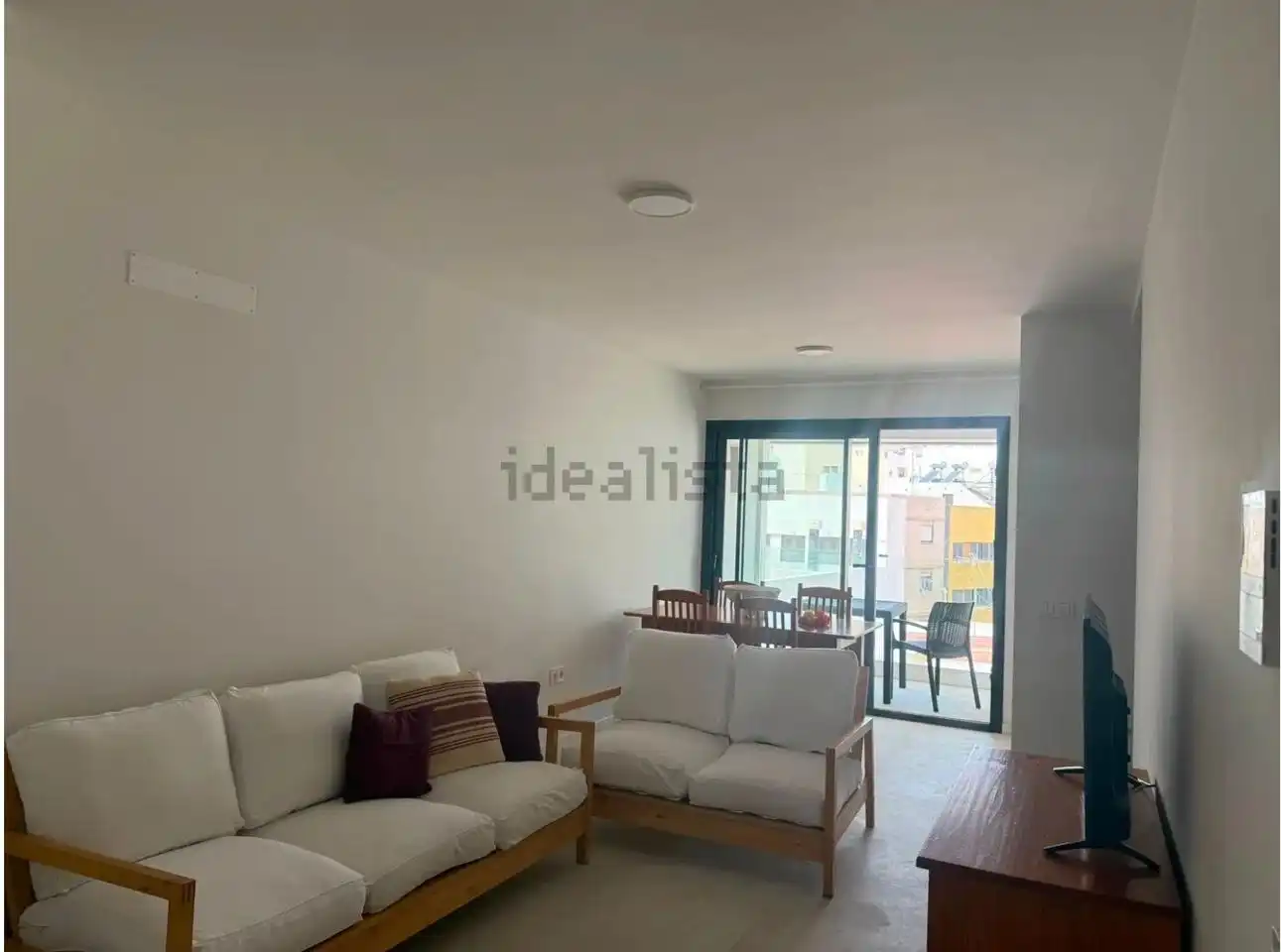 Sala de estar de Piso de alquiler en Santa Cruz de Tenerife con Terraza, Trastero y Amueblado