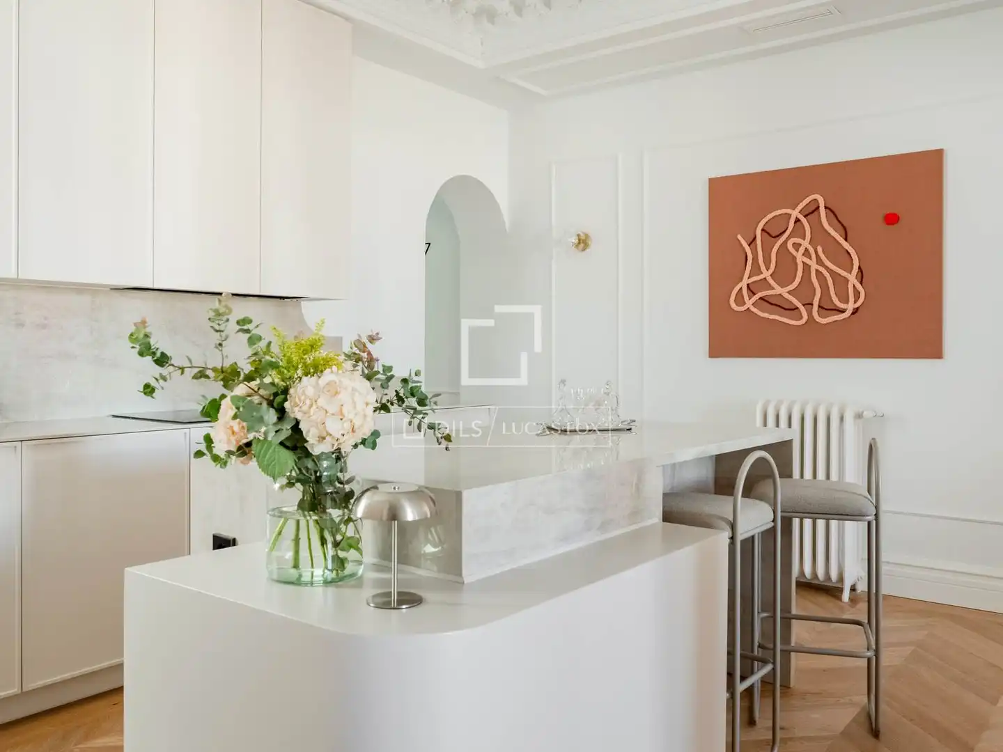 Küche von Wohnung zum Verkauf in Madrid mit Klimaanlage, Heizung und Abstellraum