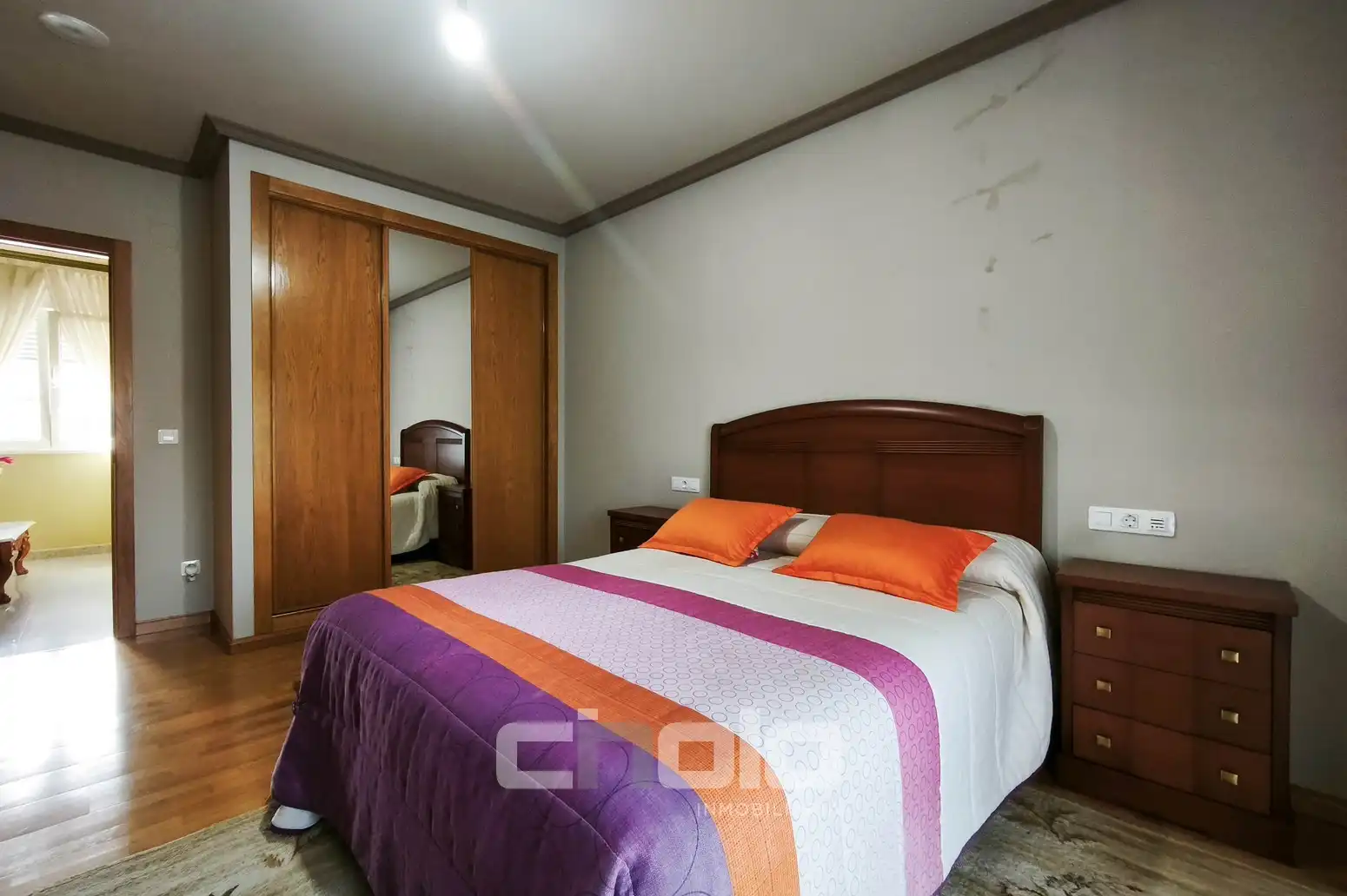 Bedroom of Houses for sale in Begonte  with Heating, Parquet flooring and Storage room