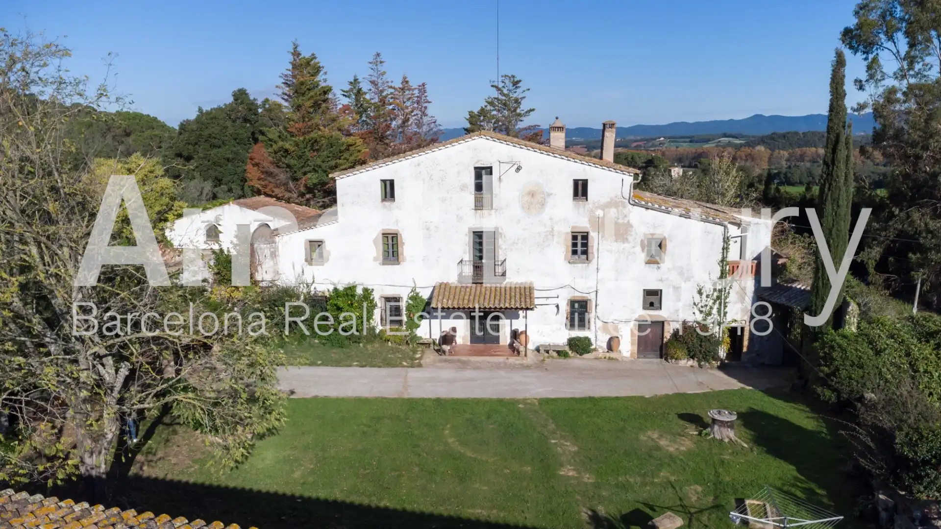 Vista exterior de Finca rústica en venta en Llagostera con Calefacción, Terraza y Trastero