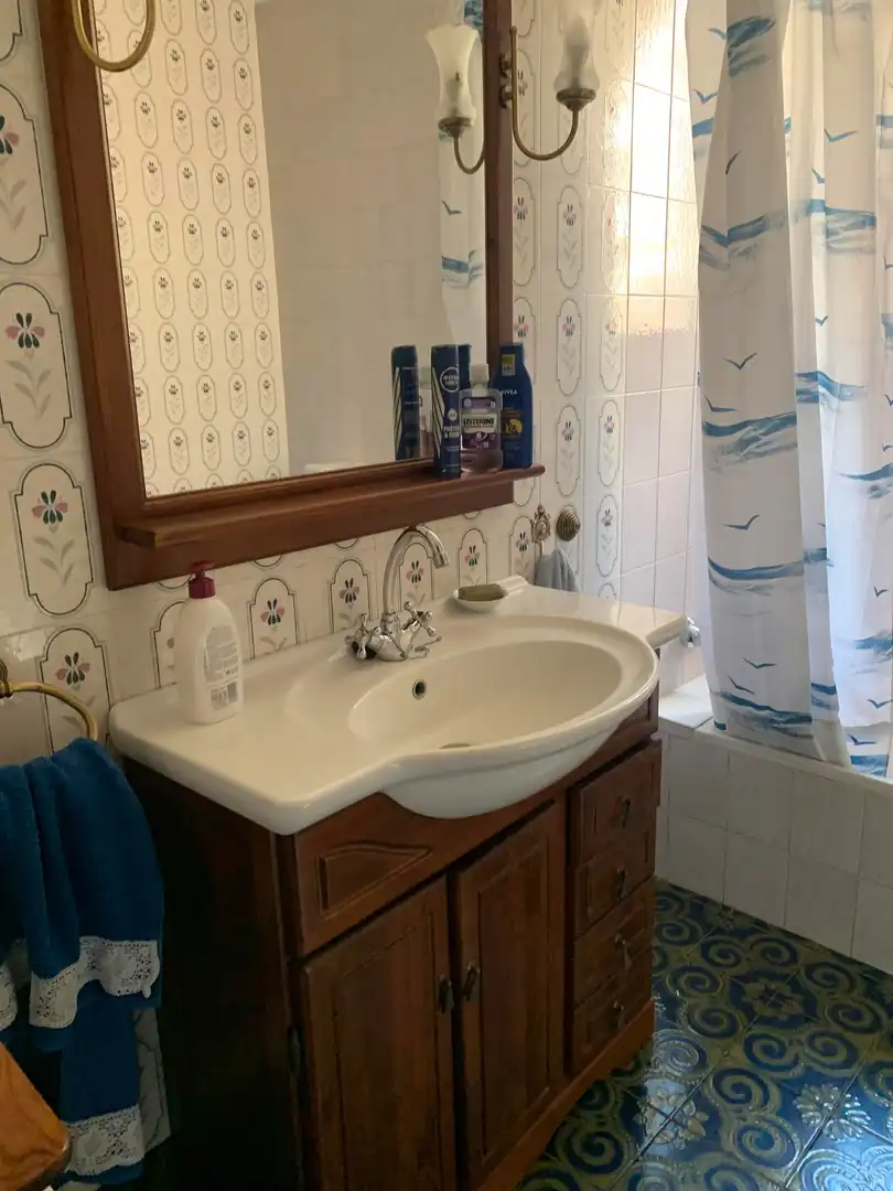 Bany de Casa o xalet en venda en Girona amb Jardí privat, Parquet i Terrassa