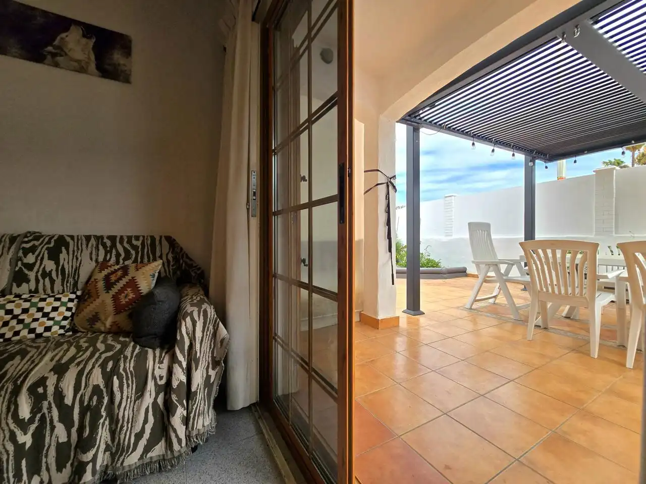 Terraza de Casa o chalet en venta en San Bartolomé de Tirajana con Aire acondicionado, Jardín privado y Terraza