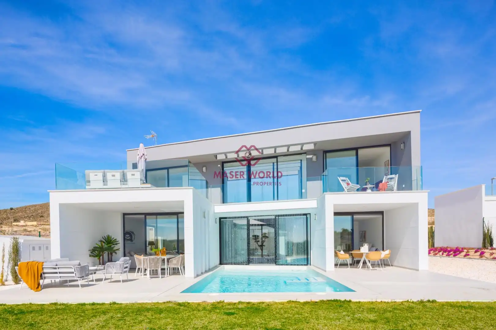 Chalet con piscina en venta en Campo de Murcia