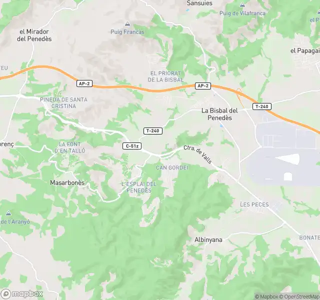 Piso en venta en La Bisbal del Penedès