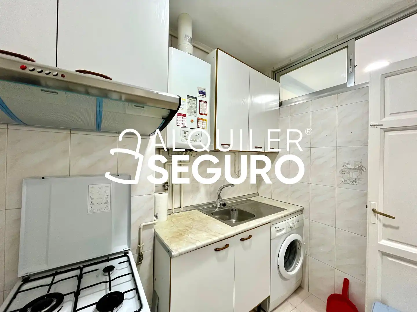 Kitchen of Flat for rent in Madrid  with Heating and Furnished