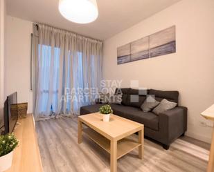 Sala d'estar de Apartament de lloguer en  Barcelona Capital amb Moblat, Forn i Rentadora