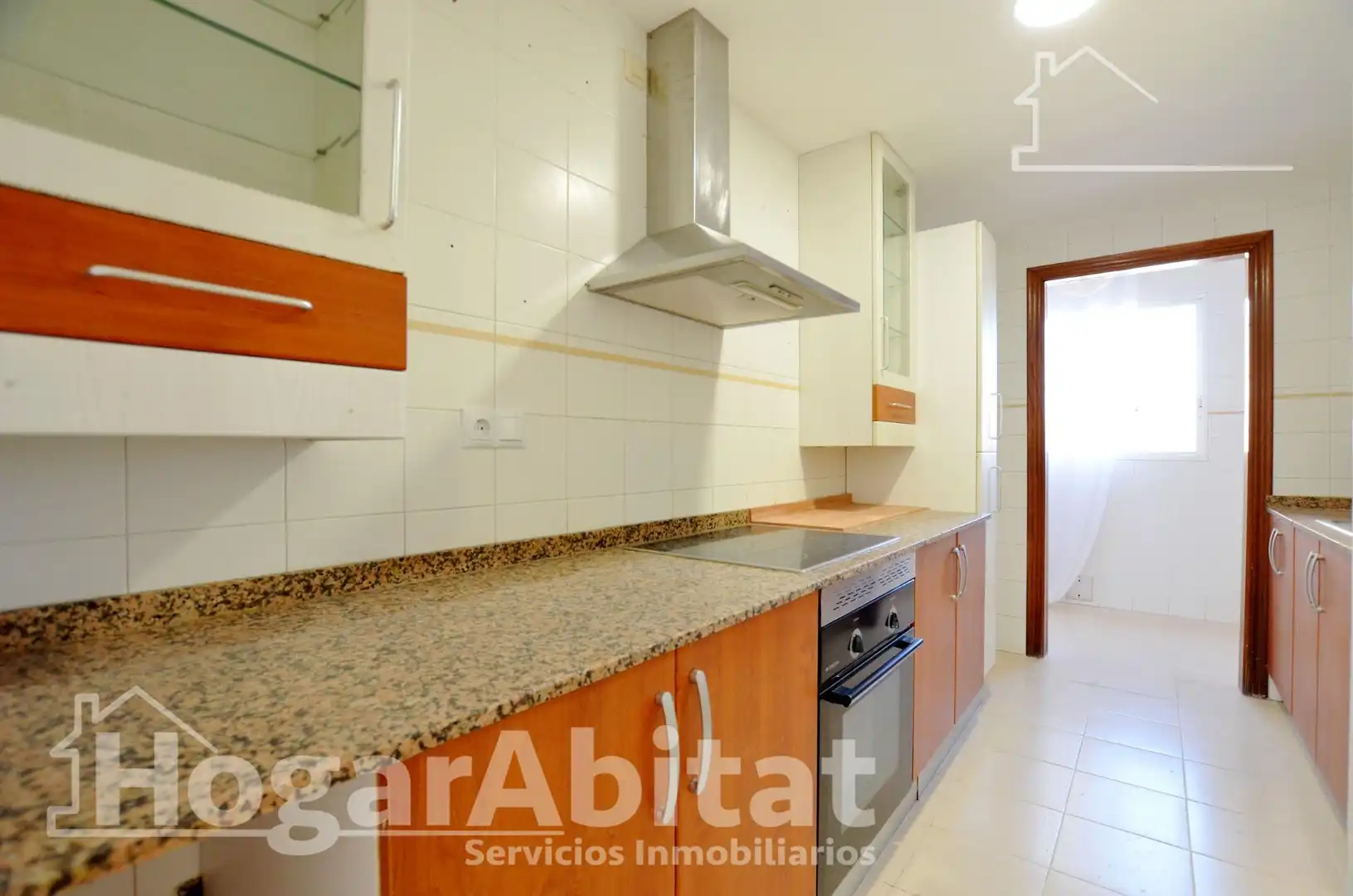 Kitchen of Flat for sale in Gandia  with Parquet flooring and Balcony