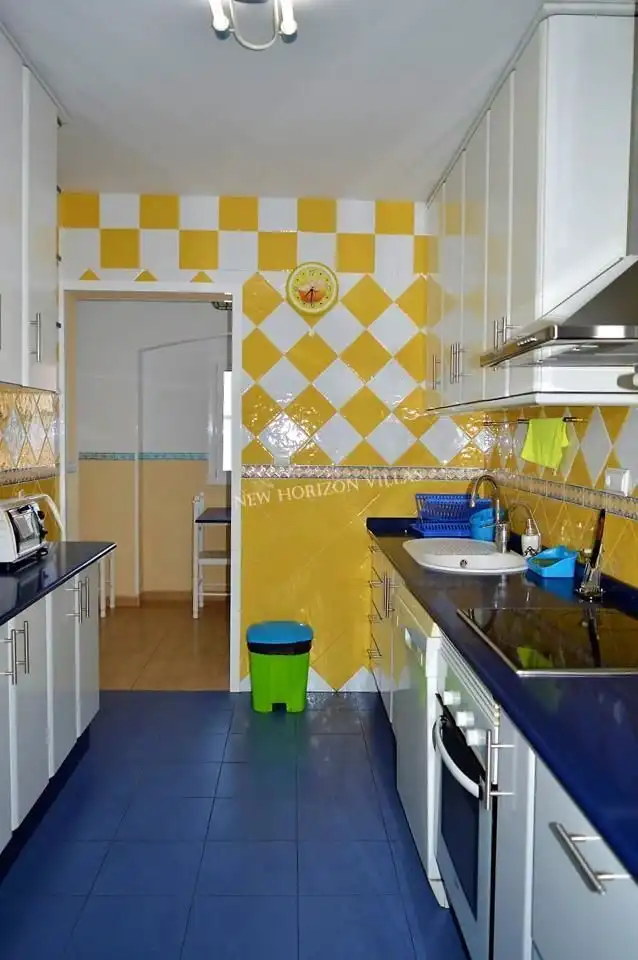 Kitchen of Apartments for sale in Mojácar  with Air Conditioner, Terrace and Furnished