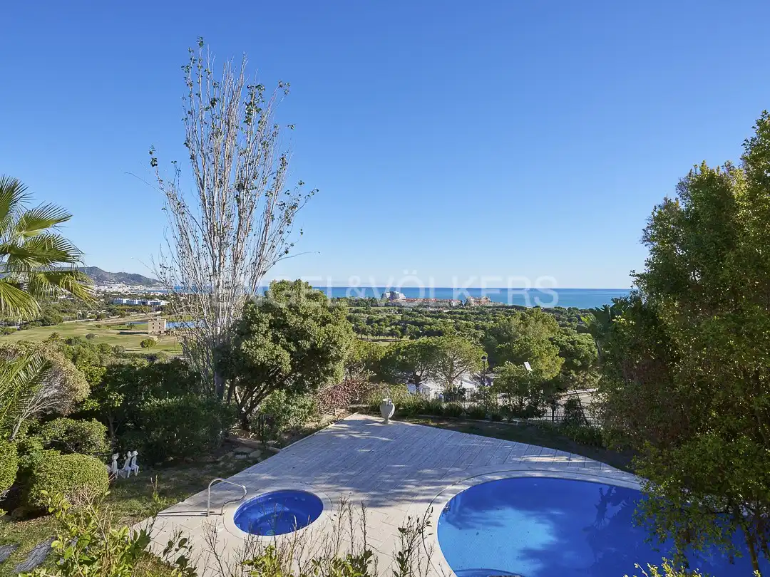 Exterior view of Country homes for sale in Sitges  with Air Conditioner, Heating and Private garden