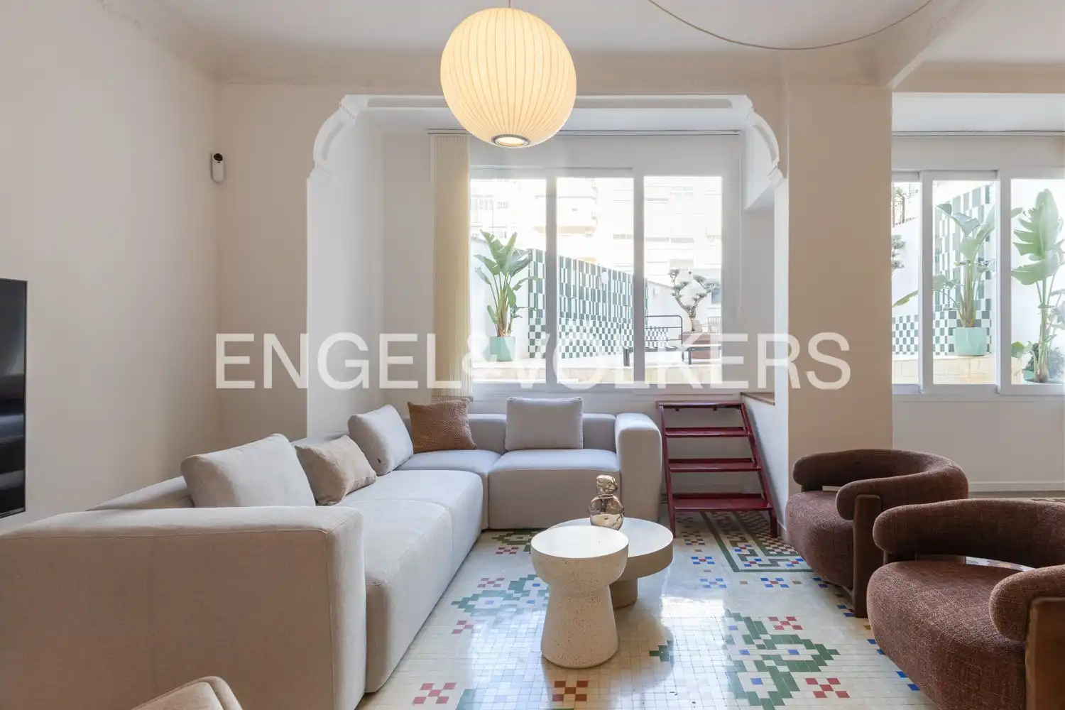 Sala de estar de Piso en venta en Valencia con Aire acondicionado, Calefacción y Jardín privado