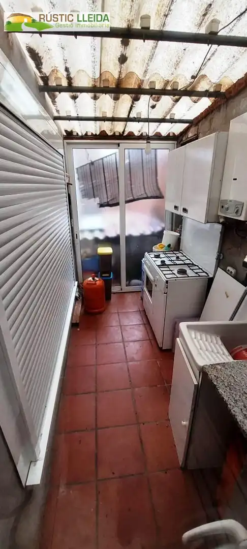 Cuina de Casa adosada en venda en Arbeca amb Terrassa