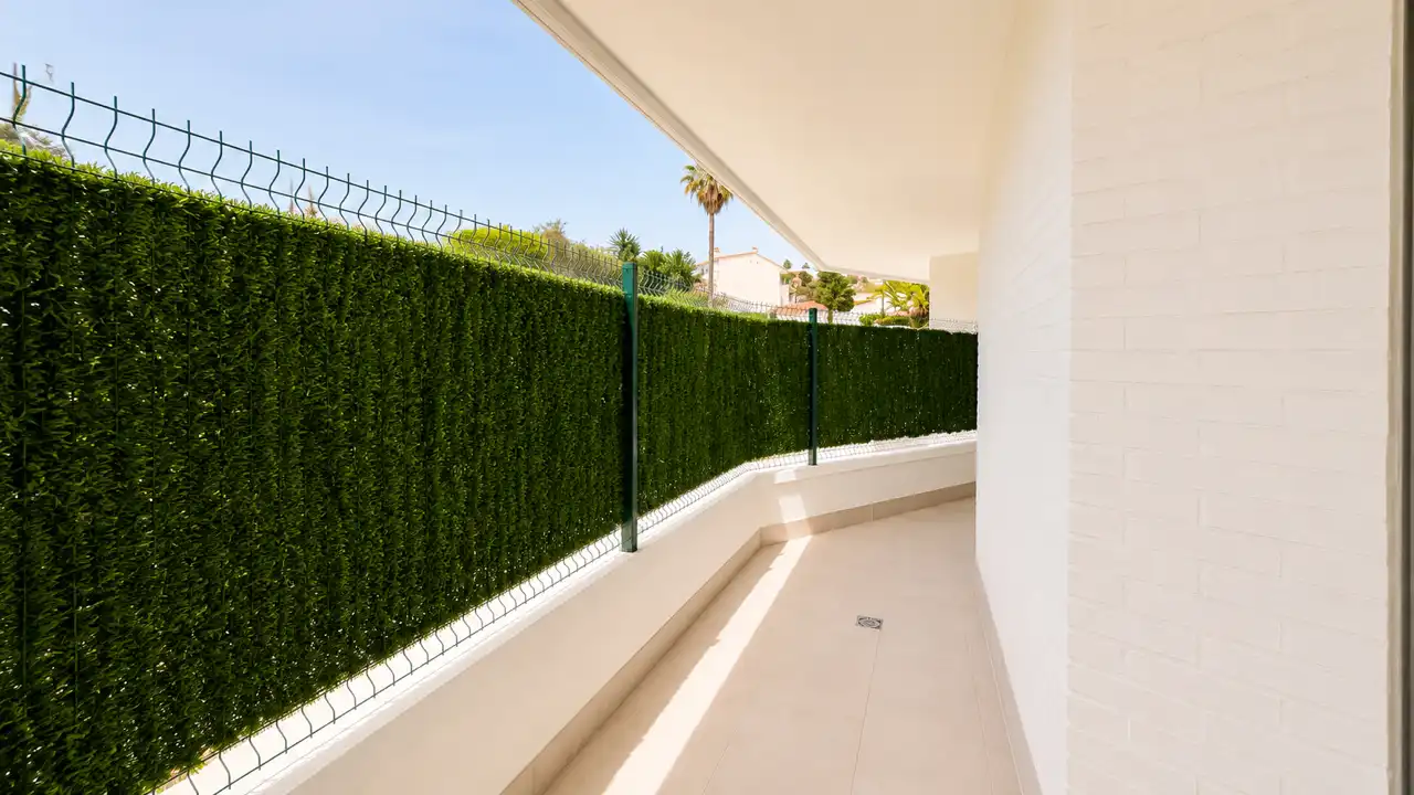 Terraza de Apartamento de alquiler en Marbella con Aire acondicionado, Calefacción y Terraza