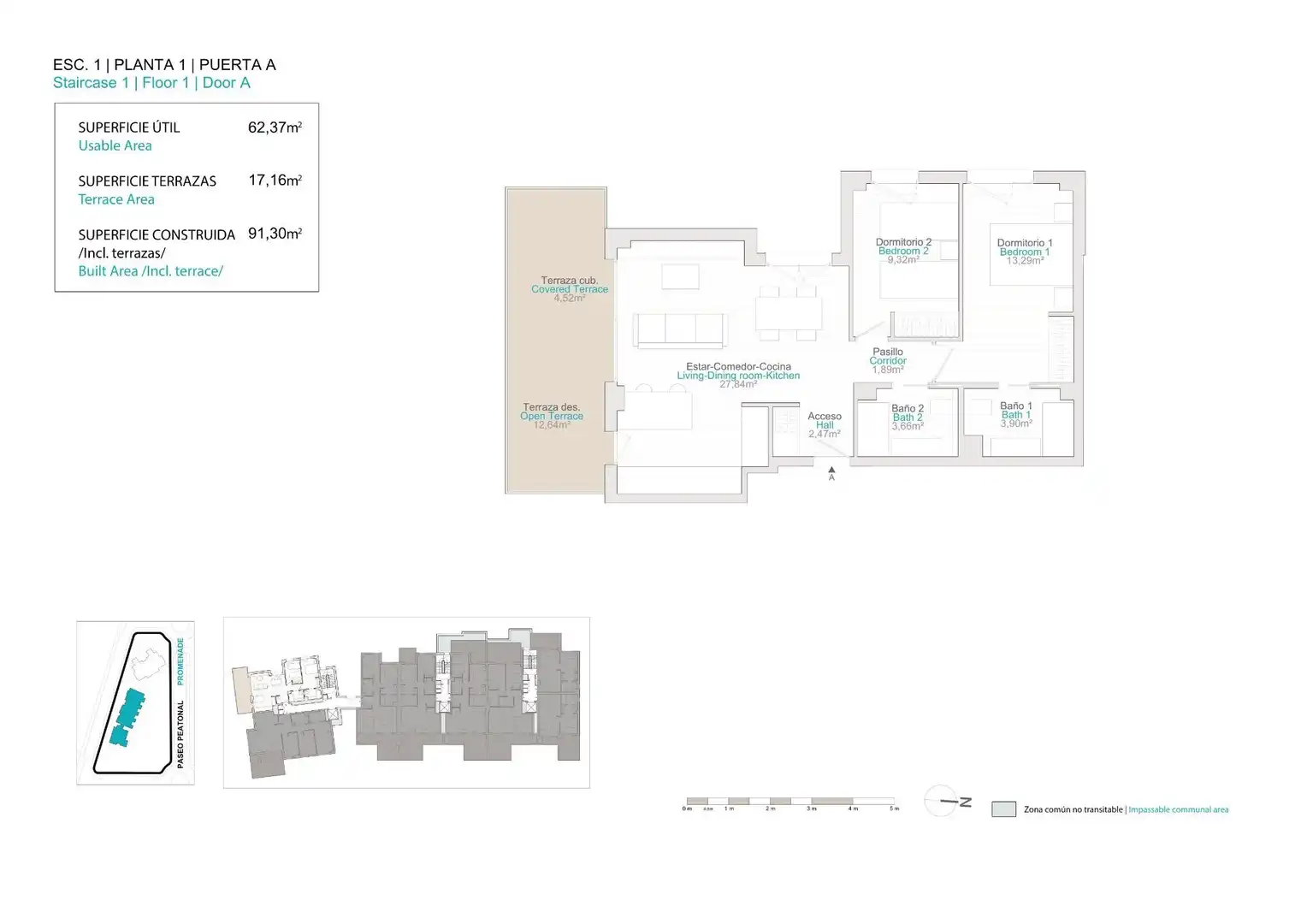 Apartamento en venta en Villajoyosa / La Vila Joiosa con Terraza y Piscina comunitaria