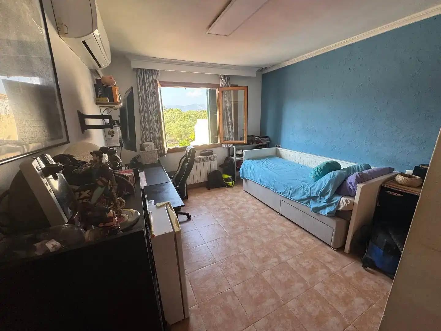 Bedroom of Flat for sale in  Palma de Mallorca  with Air Conditioner