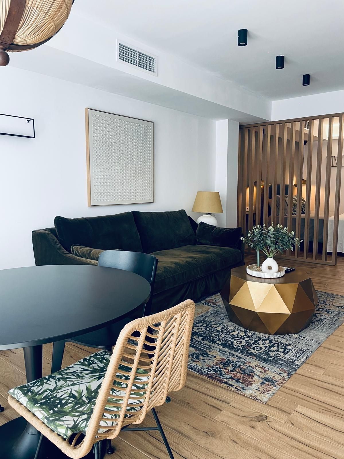 Sala d'estar de Pis de lloguer en Alicante / Alacant amb Aire condicionat, Calefacció i Parquet
