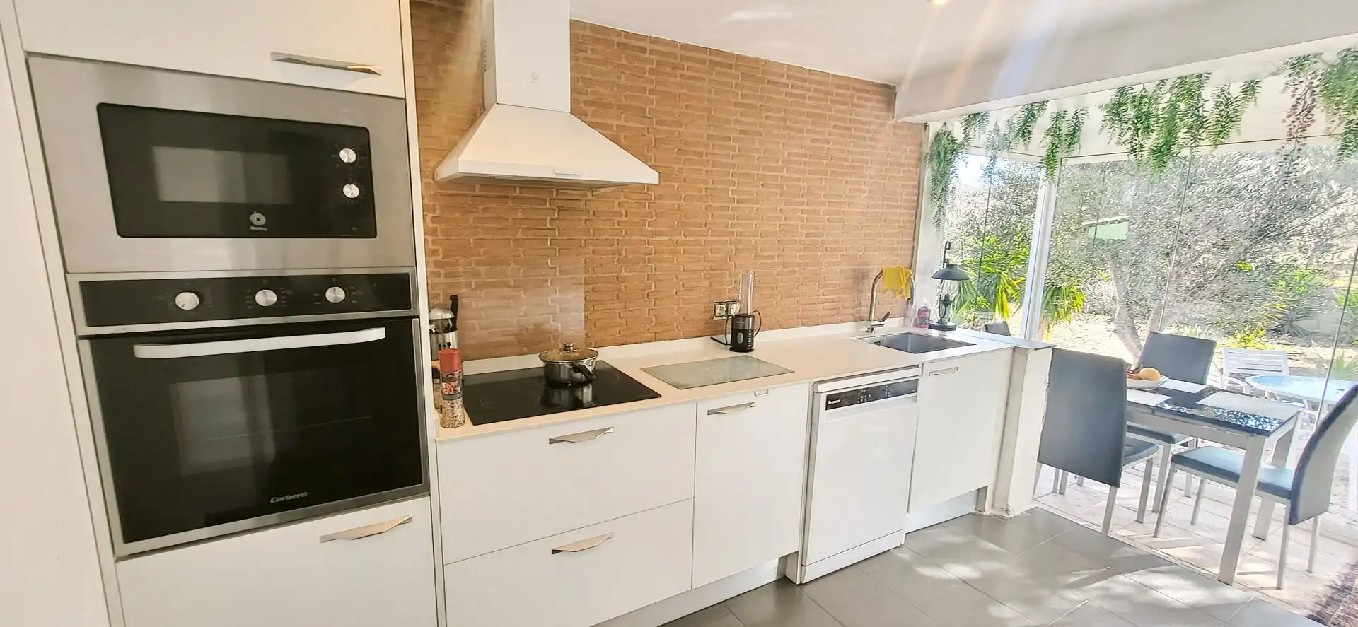 Cuina de Casa o xalet en venda en Aspe amb Terrassa i Traster