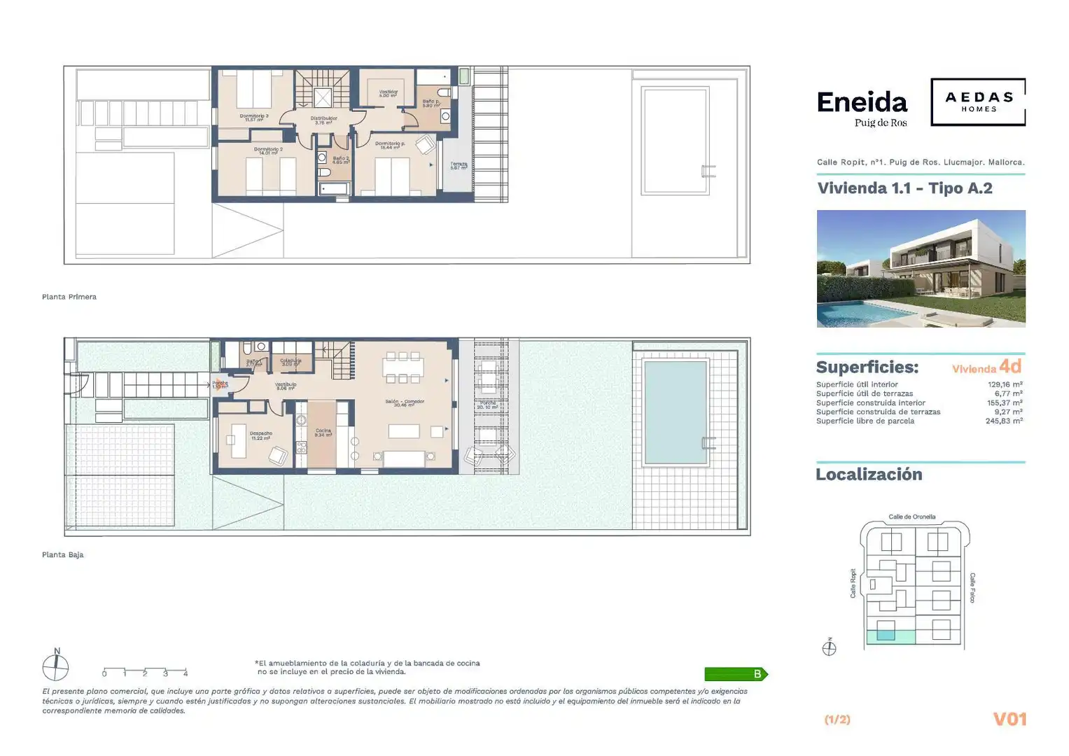 House with pool for sale in Maioris-Puig de Ros, imagen 14